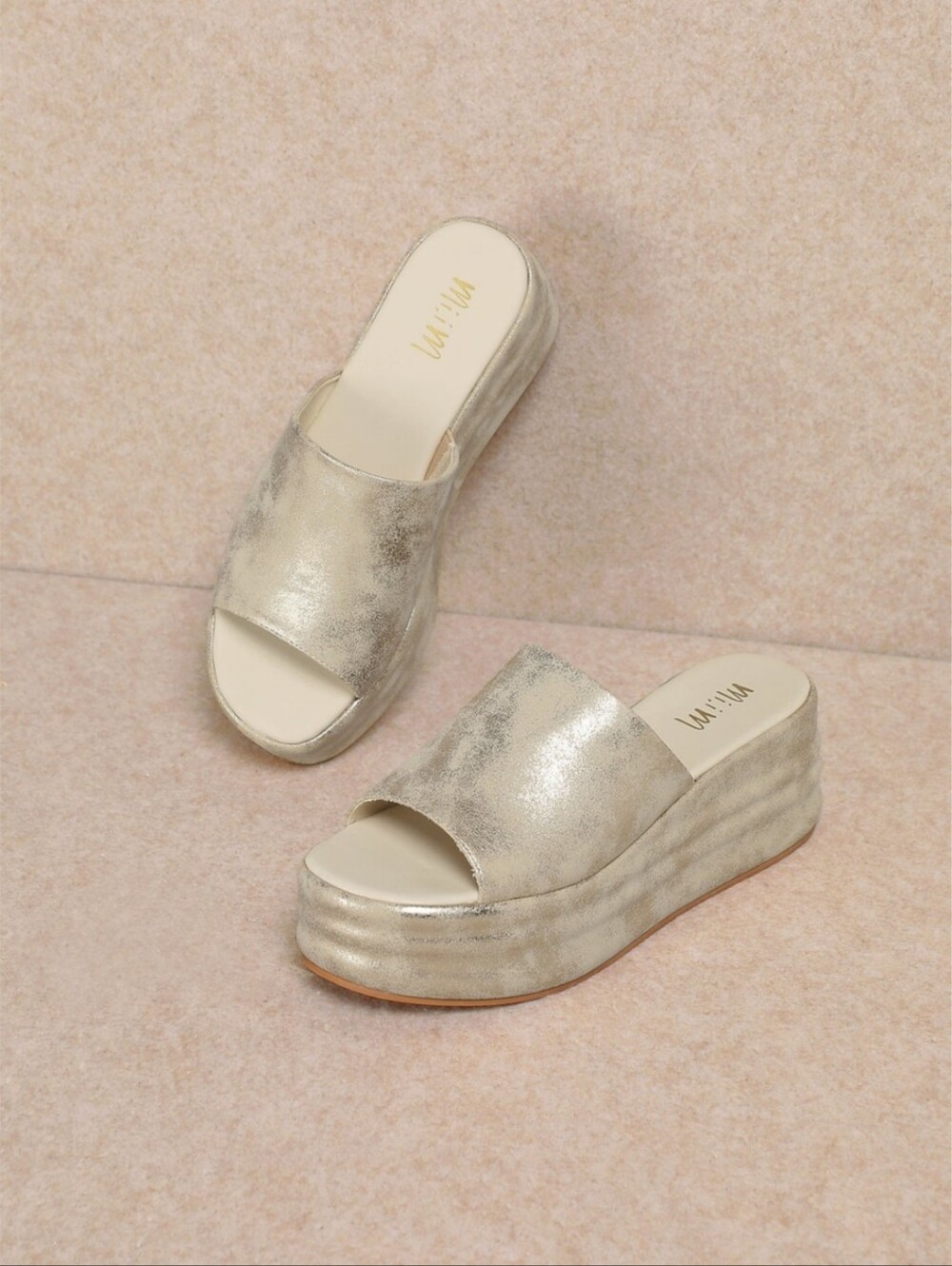 Mi.iM sz 10 Harbor Slip-on Platform Sandals